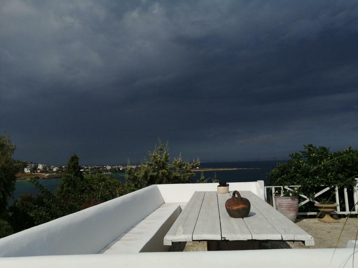 Artemis Villa Near Athens Airport Markópoulon Exterior foto